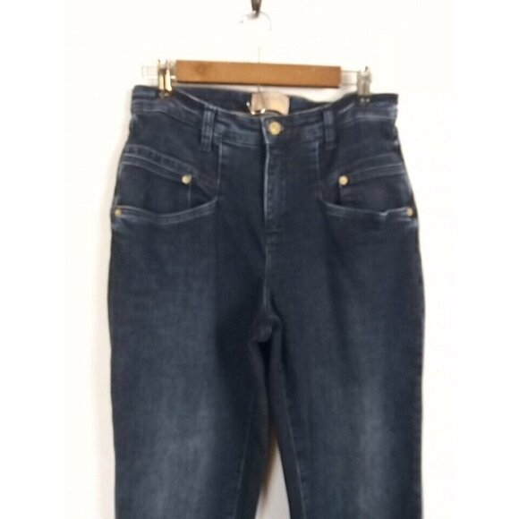 Mac Jeans Women's Sylvie Meis  24/7 Blue High Rise Straight Tapered FLAW - Picture 5 of 13